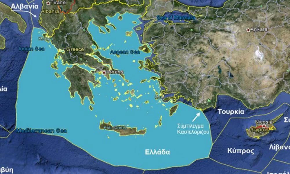 Tα προβλήματα καθορισμού ΑΟΖ Κύπρου-Ελλάδας - Ο ρόλος κλειδί της Αιγύπτου